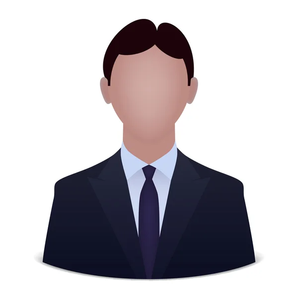 Businessman avatar — Stock Vector