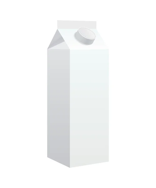 Mjölk box — Stock vektor