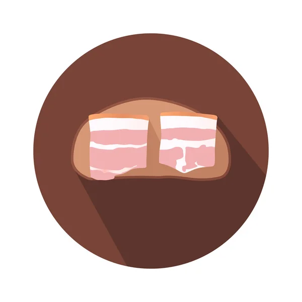 培根三明治 — 图库矢量图片