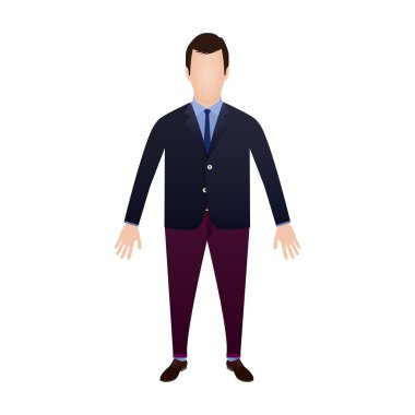 adam lacivert blazer ve bordo pantolon