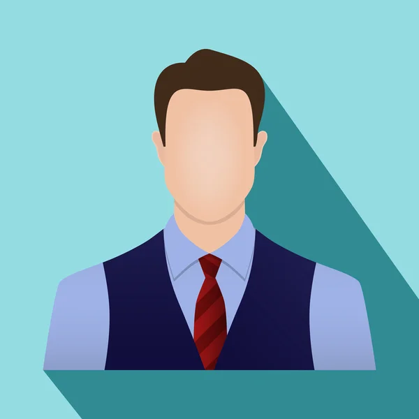 Businessman avatar — Stock Vector