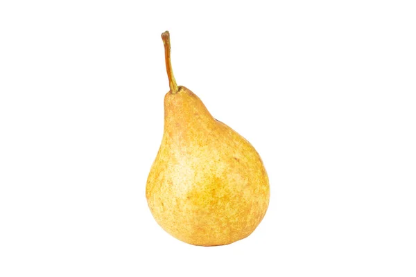 Yellow Pear Isolated White Background — Stock Photo, Image