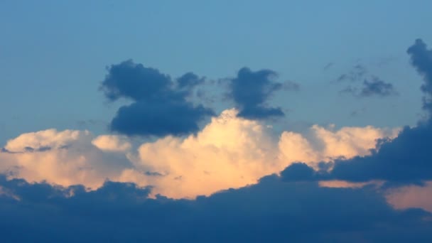 Nubes (Timelapse ) — Vídeo de stock