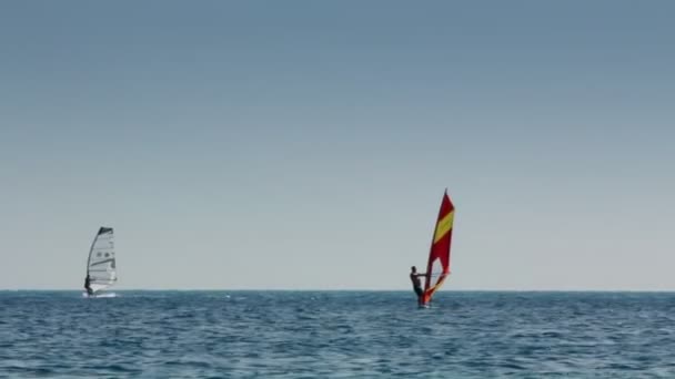 Iki sörfçü — Stok video