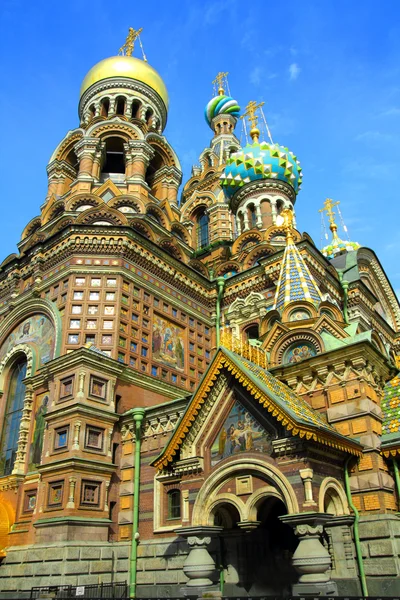 Krisztus a Megváltó katedrális Szentpéterváron — Stock Fotó