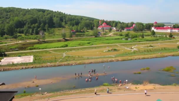 Stazione termale Krasnousolsk in Russia — Video Stock