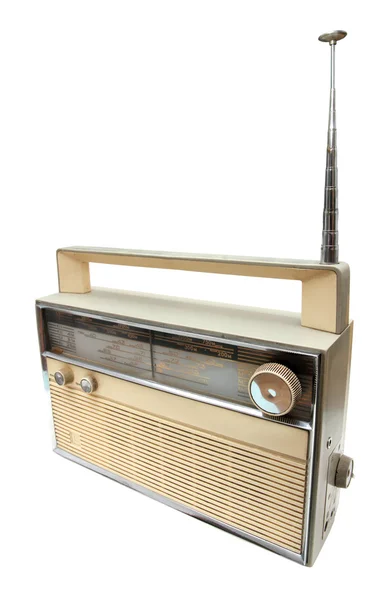Oude radio-ontvanger — Stockfoto