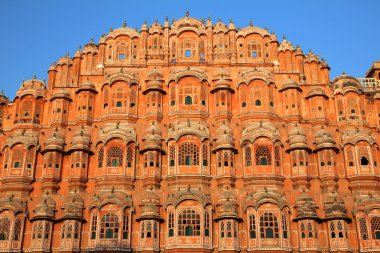 hawa mahal - palace of winds in India clipart