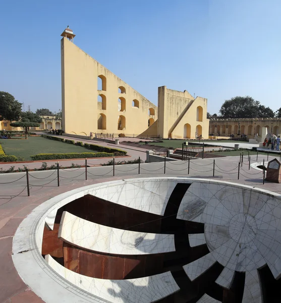 Altes astrologisches Observatorium in jaipur indien — Stockfoto