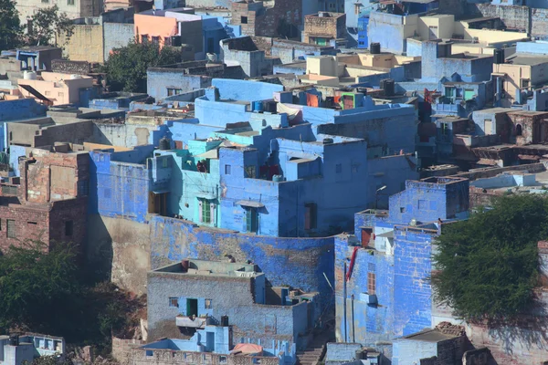 Jodhpur cidade azul na Índia — Fotografia de Stock