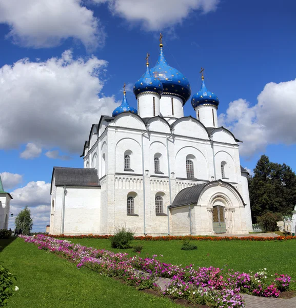 Katedrális, a születés, a Kreml suzdal — Stock Fotó