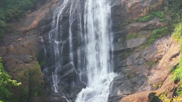 Cascada en el estado de Kerala India — Vídeo de stock