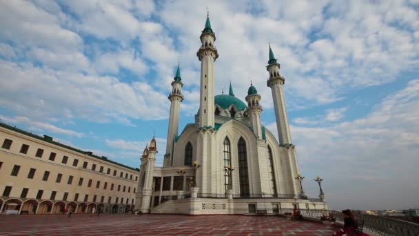 Mezquita Kul Sharif en Kazán, Rusia — Vídeos de Stock