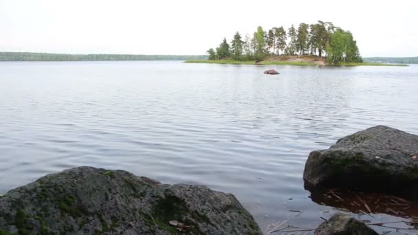 Parque Monrepo em Vyborg Rússia — Vídeo de Stock