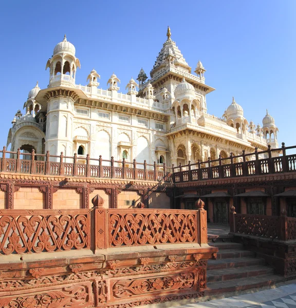 Hindistan'da Jaswant Thada Türbesi — Stok fotoğraf