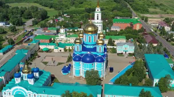Biara Zadonsky Nativity-Bogoroditsky — Stok Video