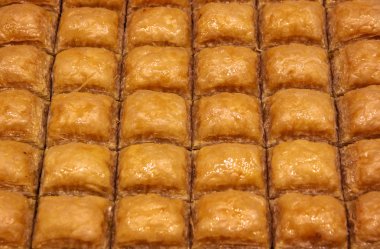 Turkse baklava dessert
