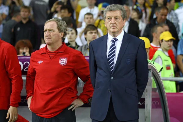 Head coach for Englands landslag Roy Hodgson – stockfoto