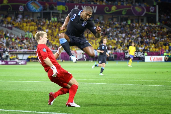 UEFA EURO 2012 jogo Suécia vs Inglaterra — Fotografia de Stock