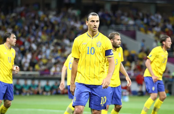 Zlatan ibrahimovic Sverige — Stockfoto