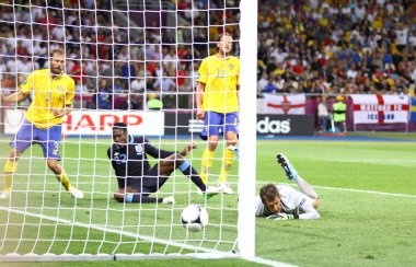 UEFA euro 2012 oyun İsveç vs england