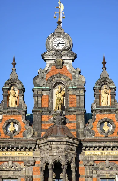 Malmö stad stadshuset, Sverige — Stockfoto