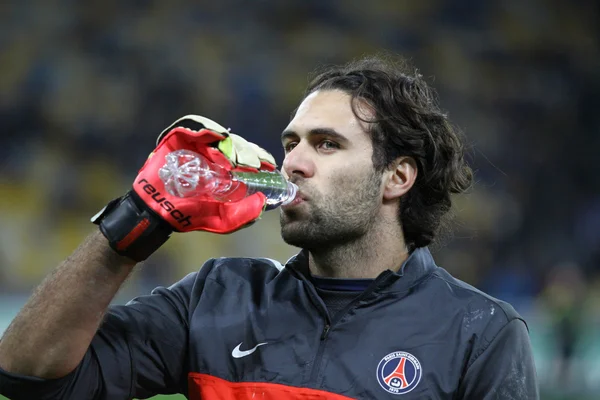 Goleiro Salvatore Sirigu do FC Paris Saint-Germain — Fotografia de Stock