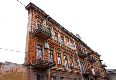 ünlü bir duvar binada odessa, Ukrayna