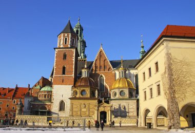 krakow karmaşık Wawel Kalesi