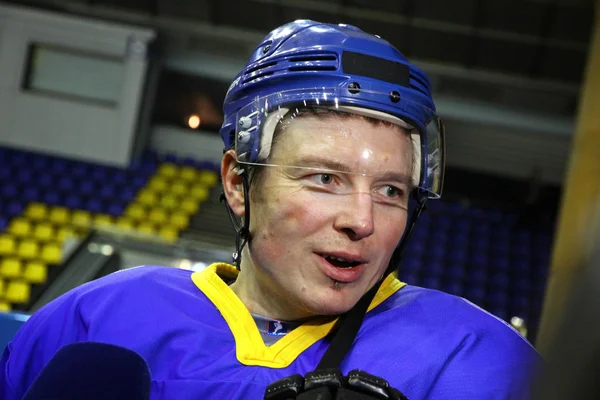 Ishockey spelare ruslan fedotenko Ukraina — Stockfoto
