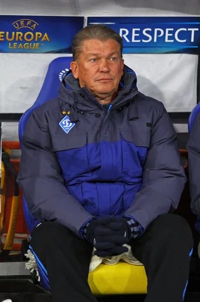 FC dynamo Kiev manager door Blochin — Stockfoto