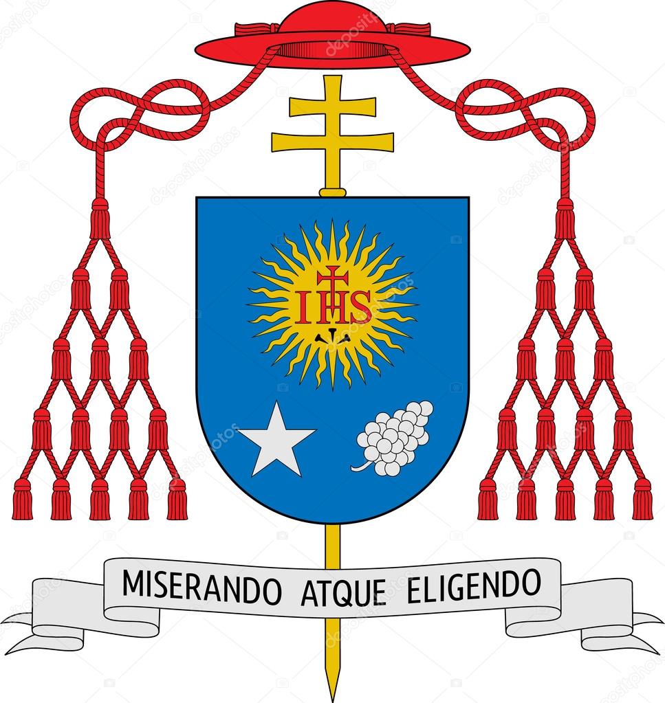 Coat of arms of Jorge Mario Bergoglio (The Pope Francis I)
