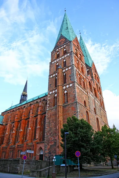Liebfrauenkirche in Lübeck — Stockfoto