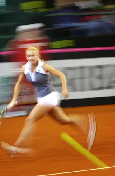 Fedcup 테니스 게임 우크라이나 vs 캐나다 — 스톡 사진