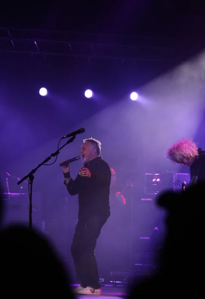 Queen perform onstage during charity concert in Kyiv — Stock Photo, Image