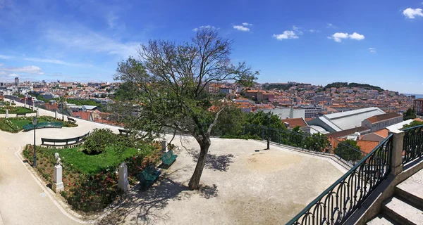 Vista panoramica di Lisbona — Foto Stock