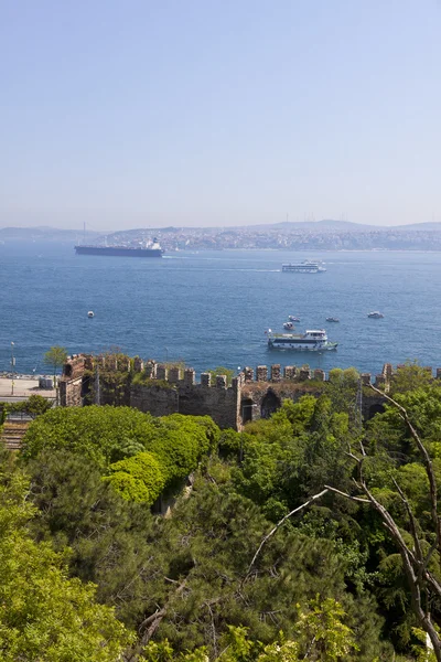 Bosporen sundet i istanbul, Turkiet — Stockfoto