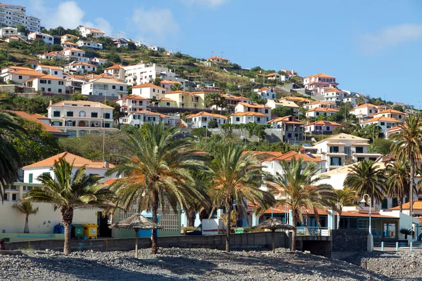 Playa de Santa Cruz, Isla de Madeira, Portugal — Foto de Stock