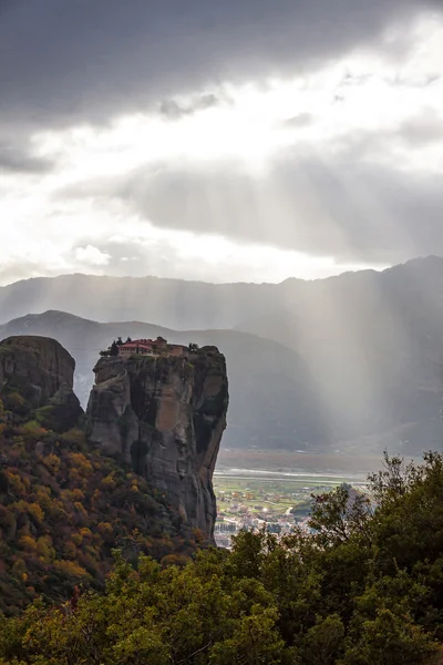 Meteora kayalar, Yunanistan — Stok fotoğraf