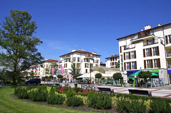 Strada del lungomare a Swinoujscie — Foto Stock