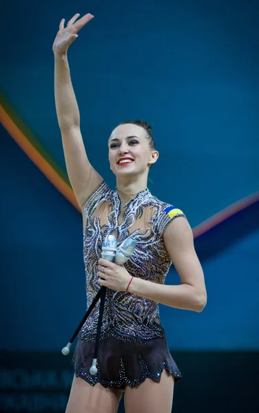 Ganna rizatdinova von ukraine — Stockfoto