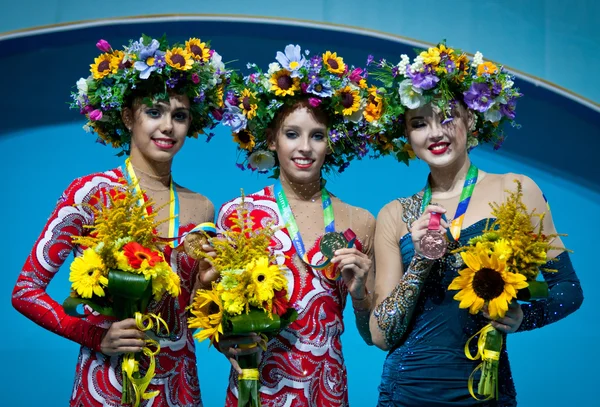 Campeonato mundial de ginástica rítmica — Fotografia de Stock