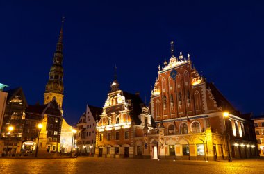 Town hall Meydanı, riga, Letonya