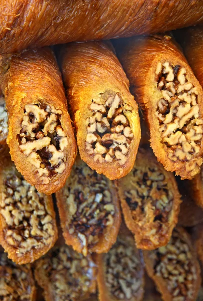 Traditional Turkish baklava dessert