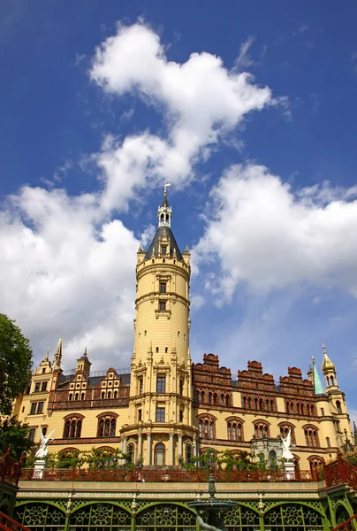 Kasteel van Schwerin (schweriner schloss), Duitsland — Stockfoto