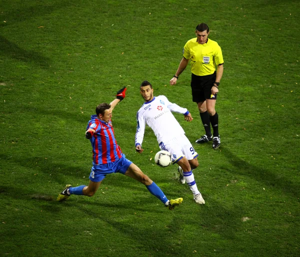 Jogo de futebol Arsenal vs Dynamo Kyiv — Fotografia de Stock