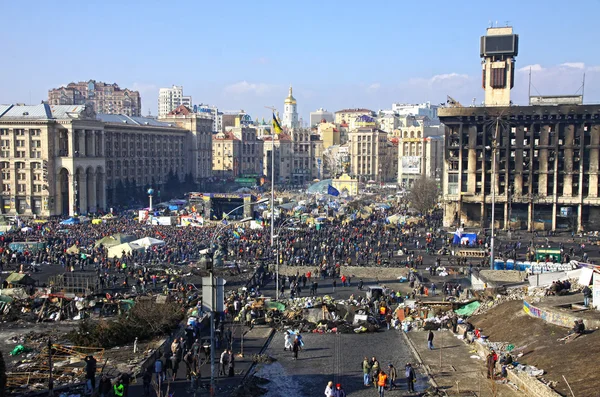 Protestas antigubernamentales en Kiev, Ucrania — Foto de Stock