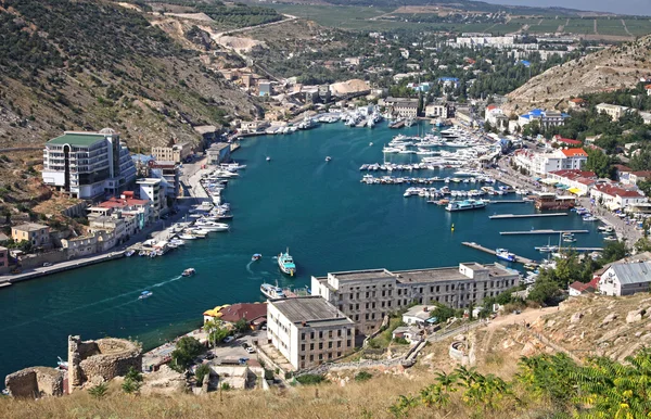 Balaklava bay near Sevastopol, Crimea, Ukraine — Stock Photo, Image