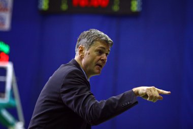 Ainars Bagatskis, head coach of Budivelnik Kyiv clipart