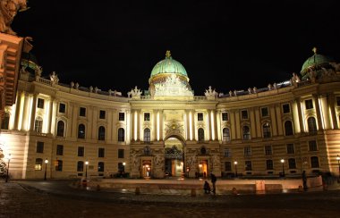 Aziz michael'ın kanat hofburg Sarayı, Viyana, Avusturya